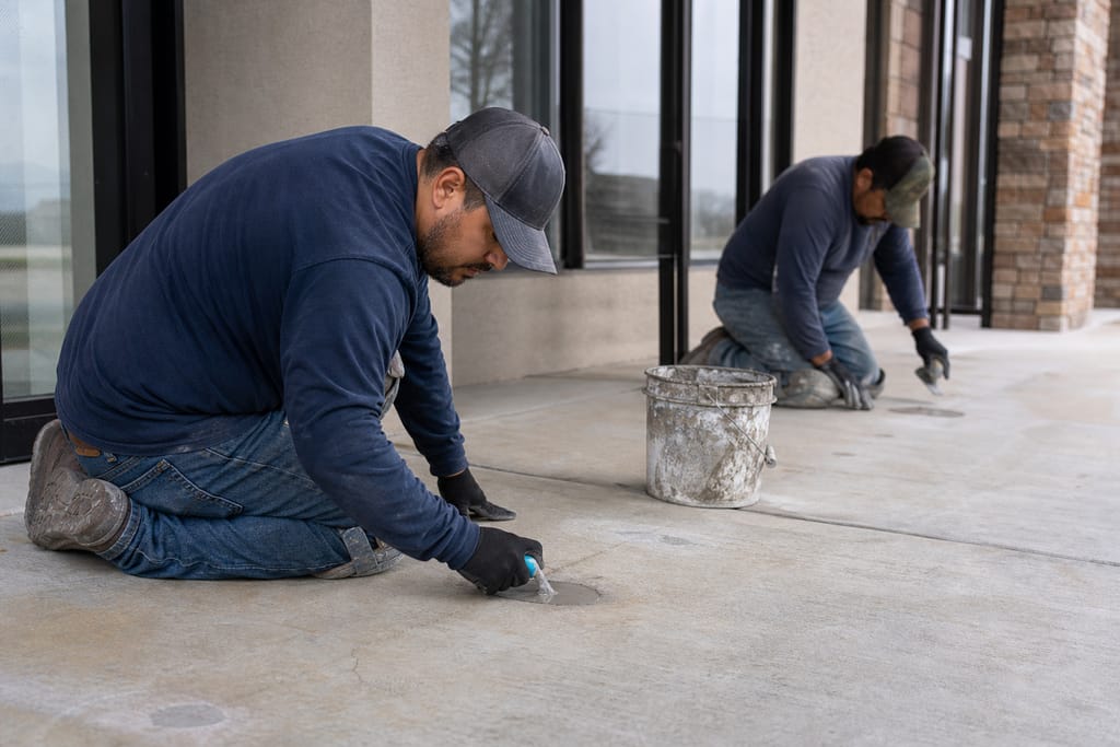 Hydraulic cement sealant photo